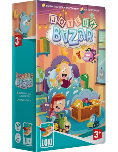 Joyeux Bazar - Jeux de société - Jeux enfants - Couverture de la boite de jeu