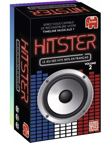 Hitster 100% Chansons françaises - Jeux de Quiz Musical et Ambiance