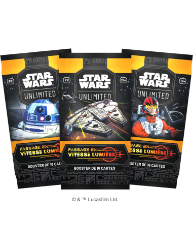 Star Wars Unlimited | Display (Passage en Vitesse Lumière) - FR visuel booter