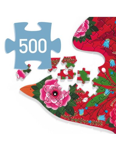 Bird - Puzz'Art 500 pièces png image