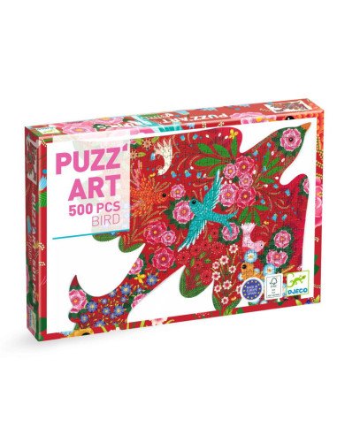Bird - Puzz'Art 500 pièces - visuel de la boite Bird - Puzz'Art 500 pièces - visuel de la boite