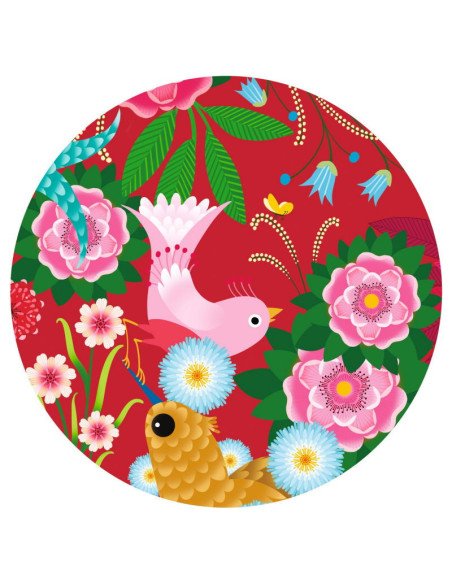 Bird - Puzz'Art 500 pièces cercle image Bird - Puzz'Art 500 pièces cercle image