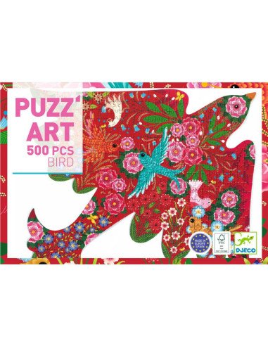 Bird - Puzz'Art 500 pièces visuel image png jpeg Bird - Puzz'Art 500 pièces visuel image png jpeg