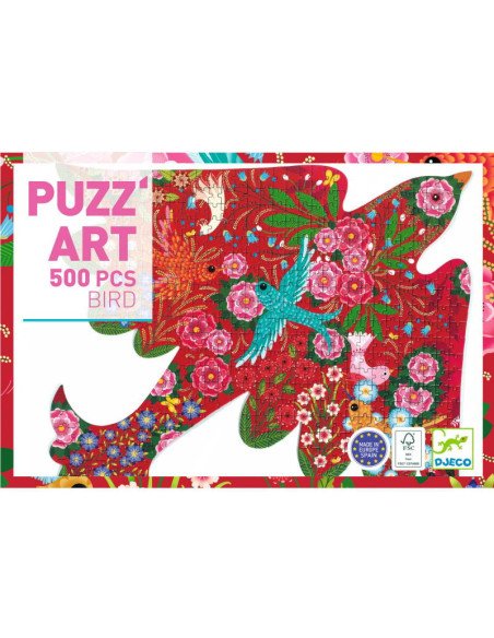 Bird - Puzz'Art 500 pièces visuel image png jpeg Bird - Puzz'Art 500 pièces visuel image png jpeg