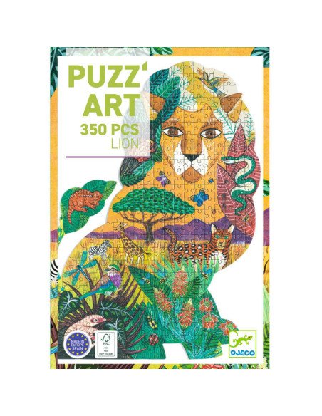 Lion - Puzz'Art 350 pièces