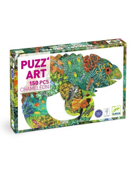 Chameleon - Puzz'Art 150 pièces visuel boite Chameleon - Puzz'Art 150 pièces visuel boite