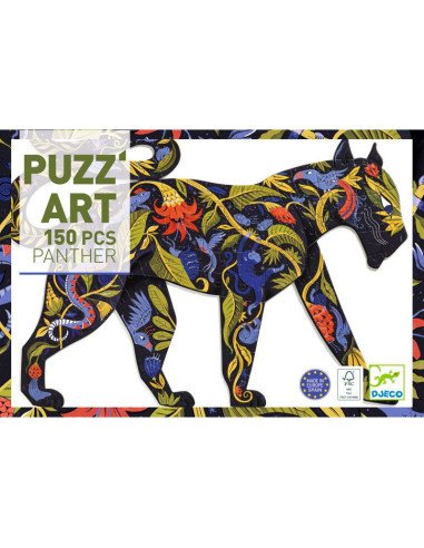 Black Panther - Puzz'Art 150 pièces Black Panther - Puzz'Art 150 pièces