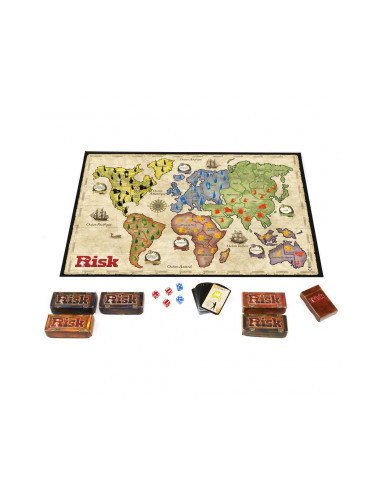 Risk jeu de société visuel du plateau