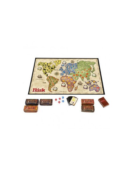 Risk jeu de société visuel du plateau