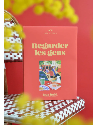 Regarder les gens - Puzzle 1000 pièces - Visuel de la boîte du puzzle