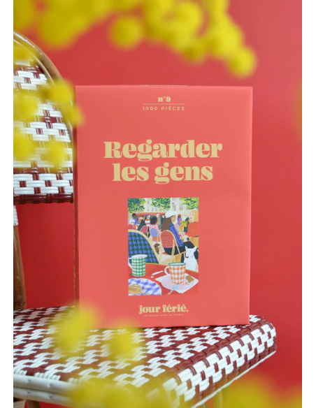 Regarder les gens - Puzzle 1000 pièces - Visuel de la boîte du puzzle