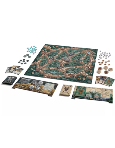 Ironwood - Jeux de société - Jeu 2 joueurs - Matériel du jeu - Plateau de jeu