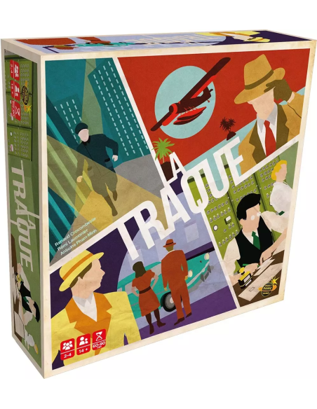 La Traque - Jeux de société - Visuel de la boite de jeu