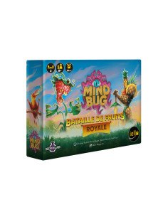 Mindbug : Bataille de Fruits Royale - Duel 2 joueurs Jeu de société monstre controle reflexion visuel de la boite