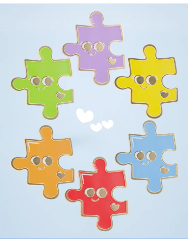 Pin's Puzzle - Grenier Ludique - tous les pins