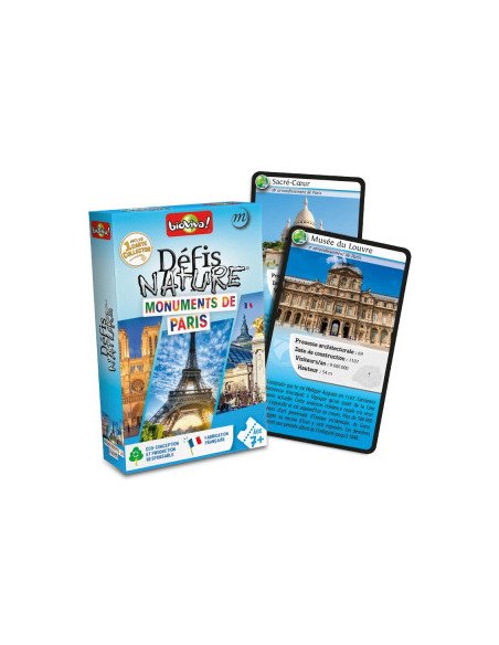 Défis Nature : Monuments de Paris - visuel