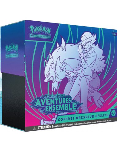Pokémon EV09 : Coffret Dresseur d'Élite - ETB Aventures ensemble - visuel de la boîte