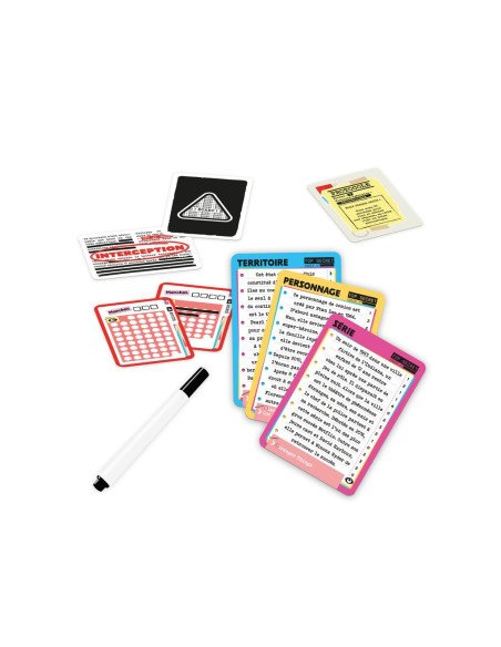 Opération Zèbre - visuel du contenu  de la boîte