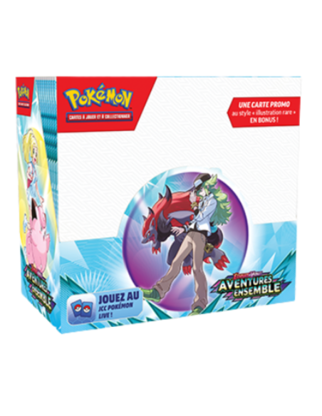 Pokémon EV09 : Display améliorée 36 Boosters Aventures Ensemble - visuel de la boîte