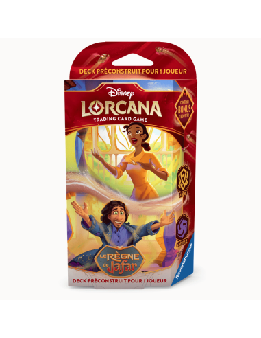 Disney Lorcana : Deck de Démarrage Tiana / Bruno - Chapitre 8 : Le Règne de Jafar - FR