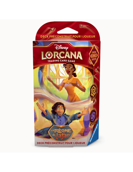 Disney Lorcana : Deck de Démarrage Tiana / Bruno - Chapitre 8 : Le Règne de Jafar - FR