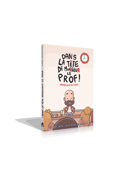 Dans la tête de Monsieur le Prof - La BD dont vous êtes le héro - visuel du livre