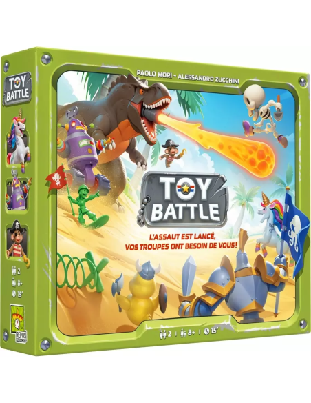 Toy Battle - Jeu de société - Visuel boite de jeu