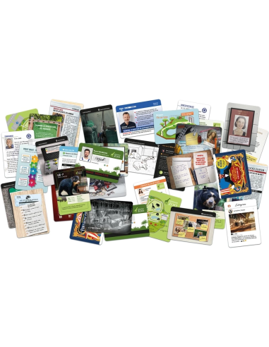 Dossiers criminels pocket - Qui a tué Meredith - Materiel du jeu