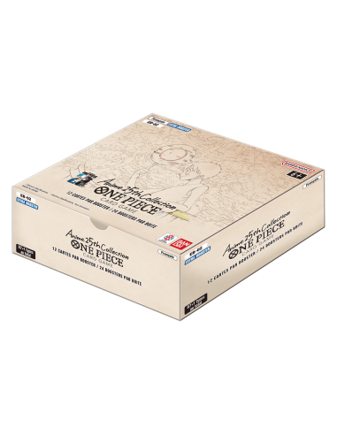 One Piece EB02 : Display 24 Boosters Anime 25th Collection FR