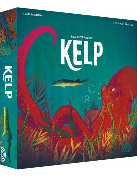 Kelp JEU DE SOCIété 2 joueurs duel affrontement asymétrique combat deck bulding bag png jpeg