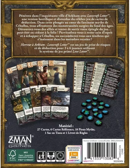 Horreur à Arkham : Lovecraft Letter