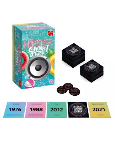 Hitster Summer - visuel du contenu de la boîte