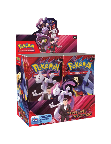 Pokémon EV10 : Display 36 Boosters Rivalités Destinées