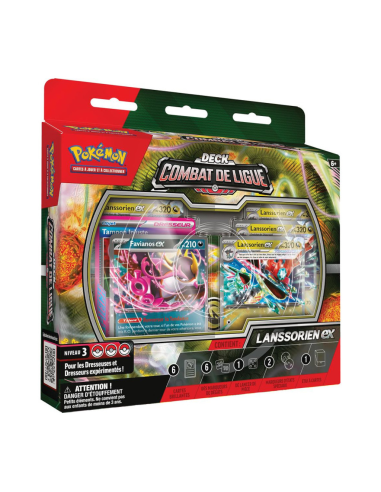 Pokémon: Deck Combat de ligue Lansorien Ex