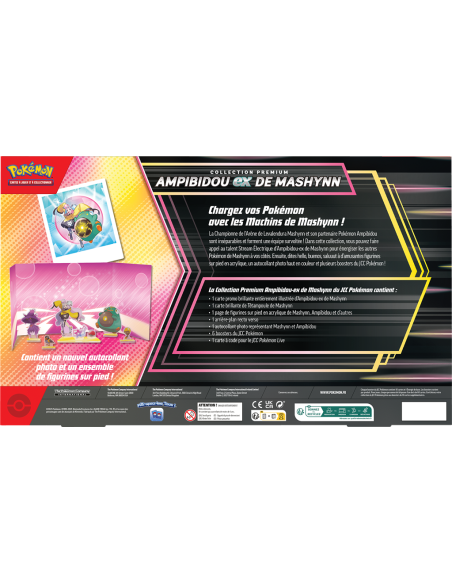 Pokémon : Coffret Premium Ampibidou-ex de Mashynn