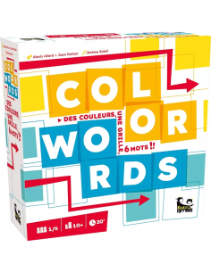 Color words - Jeux de société - Couverture de la boite de jeu