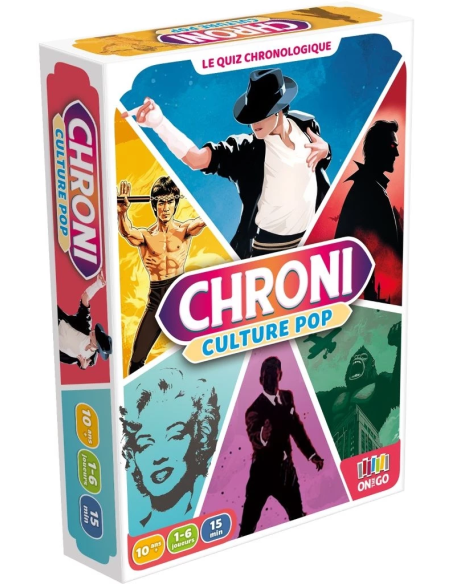 Chroni - Jeu de société - Visuel de la boite de jeu