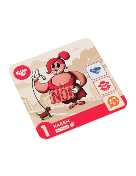 Camarades - Jeu de société - Exemple de tuile de jeu