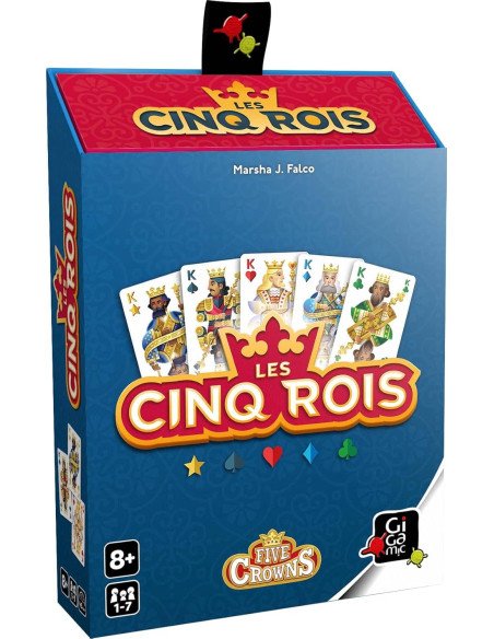 Les Cinq Rois - Jeux de société - Jeux Familiaux - cover - couverture - boîte Les Cinq Rois - Jeux de société - Jeux Familiaux - cover - couverture - boîte