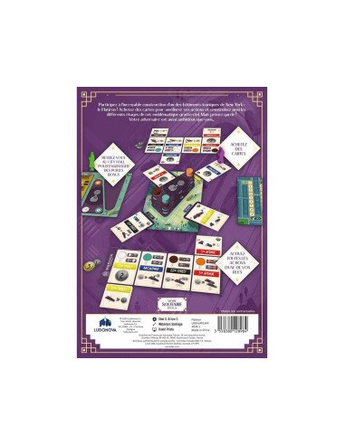 Flatiron - visuel du dos de la boîte