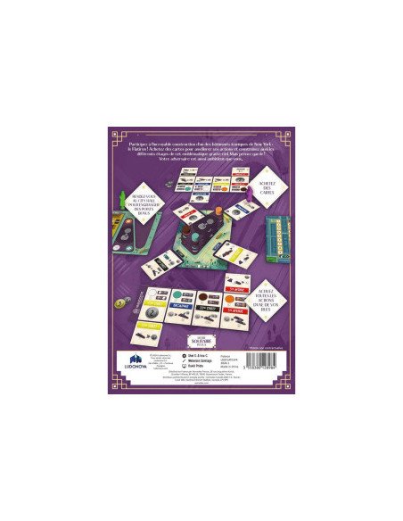 Flatiron - visuel du dos de la boîte