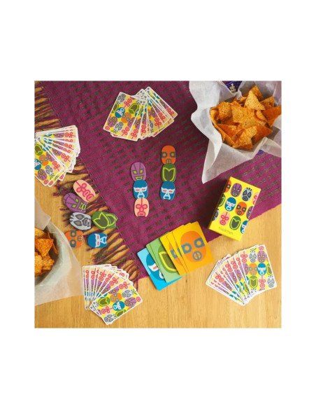 Maskmen - jeu de société - visuel du matériel