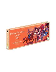 Petits chevaux - Ludo - jeu de société - visuel de la boîte