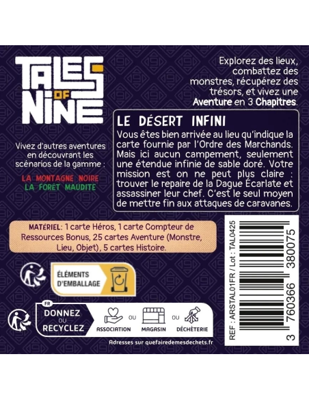 Tales of nine 3 - Le désert infini