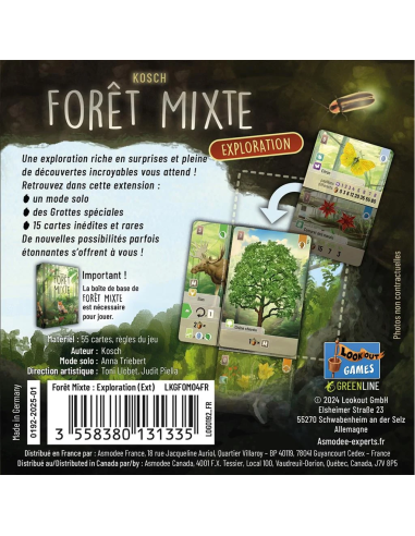Forêt Mixte : Exploration (Ext.)