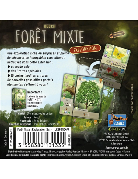 Forêt Mixte : Exploration (Ext.)