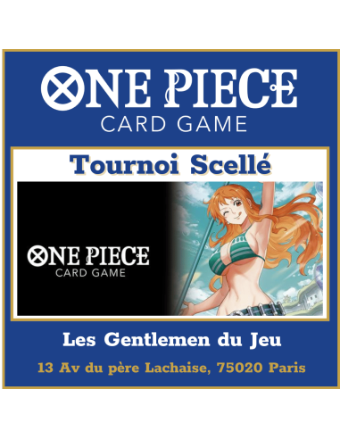 Tournoi Scellé One Piece aux Gentlemen du Jeu