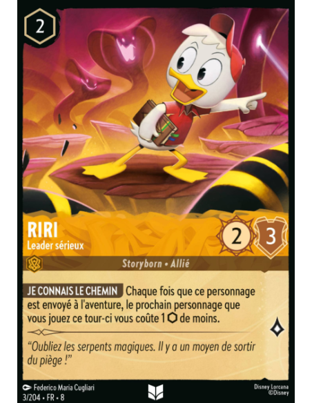 S8 - 003/204 - Riri - Leader sérieux