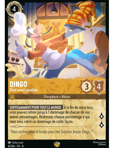 S8 - 004/204 - Dingo - Chef avant-gardiste