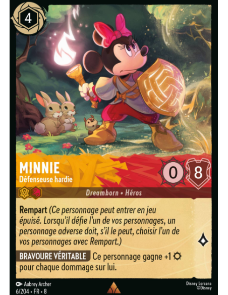 S8 - 006/204 - Minnie - Défenseuse hardie